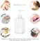 Pump Bottle Refillable Plastic Empty Lotion Soap Dispenser Liquid Container for Bathroom Shampoo and Body Wash 15oz450ml Clear 2 Pack
