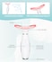 7 Color Neck Face Massager  Facial Massager Tool for Skin Care at Home Vibrating Face Massager with Thermals Galvanic Machines White