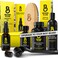 Beard Club Advanced Beard Growth Kit  Derma Roller Beard Growth Oil Beard Growth Vitamins and Beard Growth Vitamin Spray Beard Shampoo and Beard Brush  Gift Set  Cedar