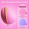 BEAKEYLatexFree Blender Makeup Sponge for Blending Pink Makeup Sponge Set Soft Beauty Sponge for Flawless Application of Liquid Cream and Powder Cosmetics