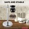 PerfectoDeluxe Chrome Razor and Brush Stand  The Best Safety Razor Stand This Will Prolong The Life of Your Shaving Brush metal