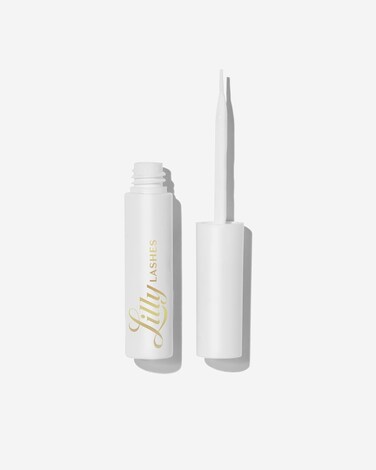 Lilly Lashes Clear Eyelash Glue Brush On Lash Glue for False Eyelashes Eyelash Extension Glue for Fake Eyelashes and Natural Wispy Lashes Clear Glue Lash Brush Latex Free Lash Supplies