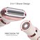 Electric Razor  Shaver  Trimmer for Women 2 in 1 Painless Body Razors and Facial Hair Remover  Rechargeable Hair Removal Kit for Face Body Leg Bikini Underarm Arm