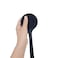DNC Back Scrubber for Shower Soft Silicone Bath Body Brush with Long Handle Black