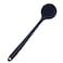 DNC Back Scrubber for Shower Soft Silicone Bath Body Brush with Long Handle Black