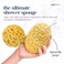 MainBasics Bath Sponge Exfoliating Body Sponge Large  Soft Shower Sponge Foam Loofah  2 Pack