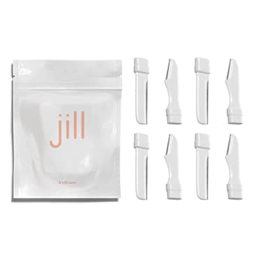 JILLDermaplane Razor Refills  4 Shave Sets 8 Dermaplane Refill Blades  Sensitive Skin Razor Blades to Exfoliate  Smooth Skin