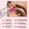 Eyebrow Brush Kit Thin Angled  Eye Brow Concealer Contour Brush to Shape and Conceal Eyes Duo Spoolie Brushes Firm Bristles Definer for Filling Pomade Gel  Defining Arches Winged Eyeliner Stencil