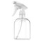 Bar5F Plastic Spray Bottle 16 oz  Leak Proof Empty Clear Trigger Handle Adjustable Fine to Stream Output Refillable Heavy Duty Sprayer for Hair Salons  Spas Household Cleaners Cooking