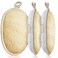3 Packs Exfoliating Loofah Sponge PadsLarge 5x 7100 Natural Luffa and Terry Cloth MaterialsPremium Loofa Sponge Scrubber Body Glove Close Skin for Men and WomenPerfect for Bath Spa and Shower