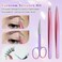Eyelash Curler Kit Moduskye 7 in 1 Eyelashes Curler with Replacement Refill Pads Partial Lash Curler Eyes Makeup Tools LongLasting Natural Lashes