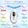 Neck Face Massager 7in1 Portable Facial Massager for Enhanced Face Neck and Shoulder Care with Vibrating and Warming FunctionWhite