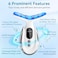 Neck Face Massager 7in1 Portable Facial Massager for Enhanced Face Neck and Shoulder Care with Vibrating and Warming FunctionWhite