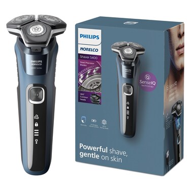 Philips Norelco Shaver 5400 Rechargeable Wet  Dry Shaver with PopUp Trimmer S588081