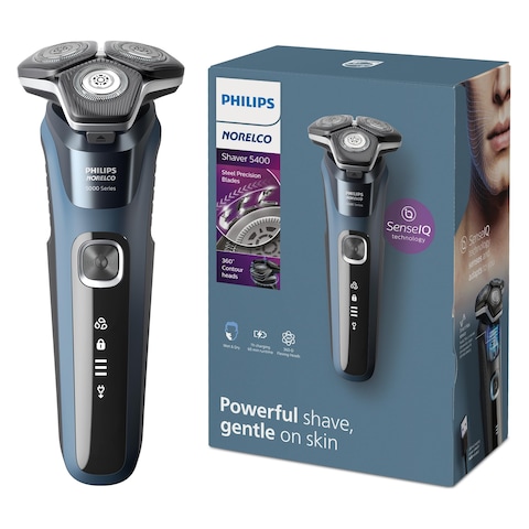 Philips Norelco Shaver 5400 Rechargeable Wet  Dry Shaver with PopUp Trimmer S588081