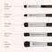 Eye Makeup Brush Set 5 Pcs  Small  Portable Eye Shadow Brushes  Korean Eye Makeup Brushes  Premium Synthetic Bristles for Professionals