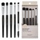 Eye Makeup Brush Set 5 Pcs  Small  Portable Eye Shadow Brushes  Korean Eye Makeup Brushes  Premium Synthetic Bristles for Professionals