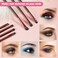 Eye Makeup Brushes Set Premium 7Pcs Eyeshadow Brush Professional Eye Brush for shadow lip Angled Eyeliner Eyebrows Soft Hairs and Wood Handle