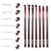 Eye Makeup Brushes Set Premium 7Pcs Eyeshadow Brush Professional Eye Brush for shadow lip Angled Eyeliner Eyebrows Soft Hairs and Wood Handle