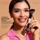 Jessup Makeup Brushes Set 7pcs Double Sided Makeup Brushes for Foundation Concealer Blush Eyeshadow Contour Bronzer Powder Blending Eyebrow Eyeliner CrueltyFree Make up Brushes Peach Dust T600