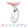 RedLightTherapyforFace and Neck Red Light Therapy Wand 7 Color Led Face Neck Massager for Skin Care White