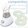 Beurer SI30 Personal Steam Inhaler for Cough and Cold  Face Steamer for Sinus Relief with Flexible Universal Steam Mask and Variable Steam Control