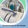 Freshscent 144 Pack Individually Wrapped Twin Blade Razors with Clear Safety Cap Disposable Bulk Packed Sold by the Case unisex