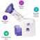 MABIS Facial Steamer Steam Inhaler FSA Eligible Vaporizer or Vocal Steamer with Aromatherapy Diffuser and Soft Face Mask for Cleansing Sinus Pressure Congestion Colds and Cough 25mL