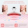RedLightTherapyforFace and Neck Face  culpting Wand with 7 Color Anti rinkles Facial Massager for Face and Neck Tool for Skin Care White