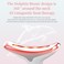 RedLightTherapyforFace and Neck Face  culpting Wand with 7 Color Anti rinkles Facial Massager for Face and Neck Tool for Skin Care White