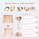 RedLightTherapyforFace and Neck Face  culpting Wand with 7 Color Anti rinkles Facial Massager for Face and Neck Tool for Skin Care White