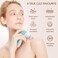 Face Scrubber  Facial Cleansing Brush Exfoliator Skin Care Products Beauty Products Powered Electric Wash Exfoliating Spin Cleanser Cleaning Scrub Including 7 Heads Opal