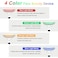 RedLightTherapyforFace and Neck AntiAging Facial and Neck Massager Soothing and Relaxing Face Massager Device with 4 Color LED Therapy Vibration and Thermal Functions for Skin Care White