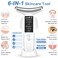 RedLightTherapyforFace and Neck AntiAging Facial and Neck Massager Soothing and Relaxing Face Massager Device with 4 Color LED Therapy Vibration and Thermal Functions for Skin Care White
