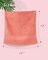 CleanbearFaceCloth Washcloths Set100 Cotton High Absorbent 6Pack 6 Colors Size13 x13deep Color