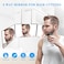 JANMPASK 3 Way Mirror for Self Hair Cutting Tools with Height Adjustable Mirror 360 Trifold Mirror for Makeup to See Back of Head Black