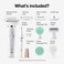 BraunEpilator Silkpil 9 Flex 9300 Beauty Set Facial Hair Removal for Women Hair Removal Device Shaver  Trimmer Cordless Rechargeable Wet  Dry FaceSpa