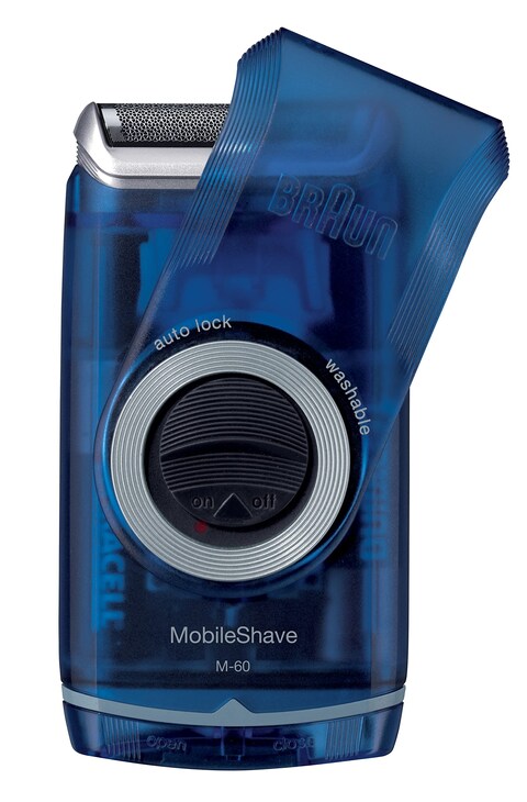 BraunElectric Razor for Men M60b Mobile Electric Foil Shaver Washable