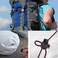 90Pack Cord Locks for Drawstrings Black Plastic Single Hole Spring Toggle Stopper Cord Rope Cord Clips End for Drawstrings Paracord