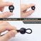 90Pack Cord Locks for Drawstrings Black Plastic Single Hole Spring Toggle Stopper Cord Rope Cord Clips End for Drawstrings Paracord