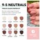 Revel Nail Starter Dip Powder Kit  12 Color Dip Powder Nail Kit Manicure Set with Dip Nail Powder and Dip Powder Liquid Set