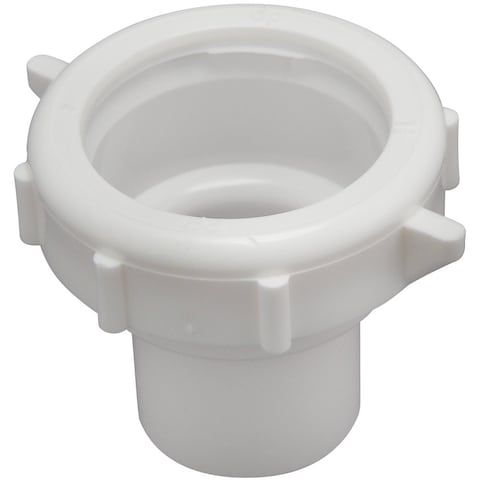Plumb Pak PP20558 Reducer Coupling 112 X 114 in Slip Joint X Solvent Weld Plastic 112 x 114