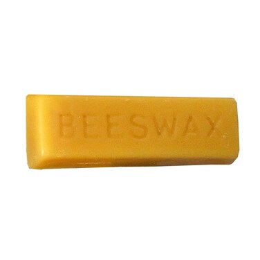 Book Binding Beeswax 1oz Rectangle Yellow Beeswax Bar Used for Waxing Thread Bookbinding