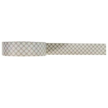 allydrew Dotted Japanese Washi Masking Tape  Grey Dots