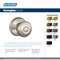 Schlage F170 GEO 622 Georgian Door Knob One Sided NonTurning Dummy Door Handle Matte Black