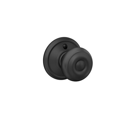 Schlage F170 GEO 622 Georgian Door Knob One Sided NonTurning Dummy Door Handle Matte Black