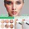 Mushroom Head Air Cushion CC Cream BB Cream Cushion Foundation Set Moisturizing Full Coverage Foundation Concealer Lasting Foundation Makeup Even Skin Tone Makeup Base Primer4 Pcs
