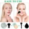 Mushroom Head Air Cushion CC Cream BB Cream Cushion Foundation Set Moisturizing Full Coverage Foundation Concealer Lasting Foundation Makeup Even Skin Tone Makeup Base Primer4 Pcs