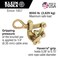 Klein Tools 162520 Grip Made in USA Havens Grip Wire Pulling Tool for Wire Rope to 075Inch Maximum Load 8000Pound
