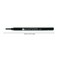Monteverde Rollerball Refill Plastic Resin Tube Medium Point Black